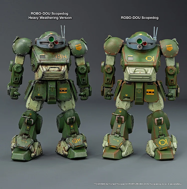 装甲騎兵ボトムズ ロボ道 スコープドッグ ヘビーウェザリング版 画像 10
