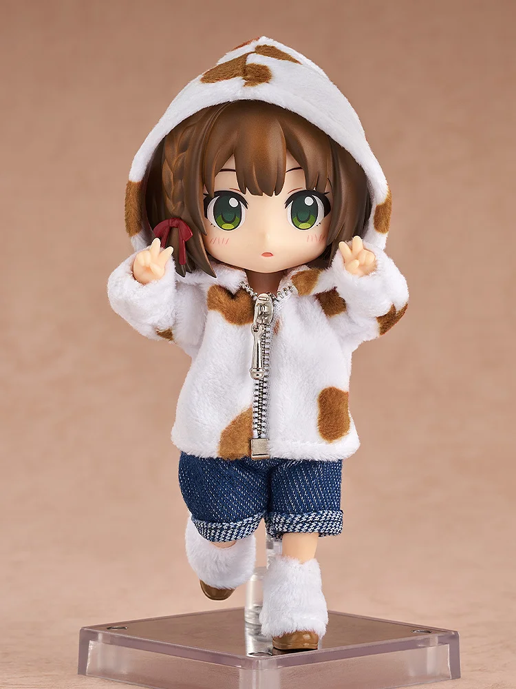 ねんどろいどどーる ねんどろいどどーる おようふくセット 動物パーカー ミルク/コーヒーミルク 画像 6