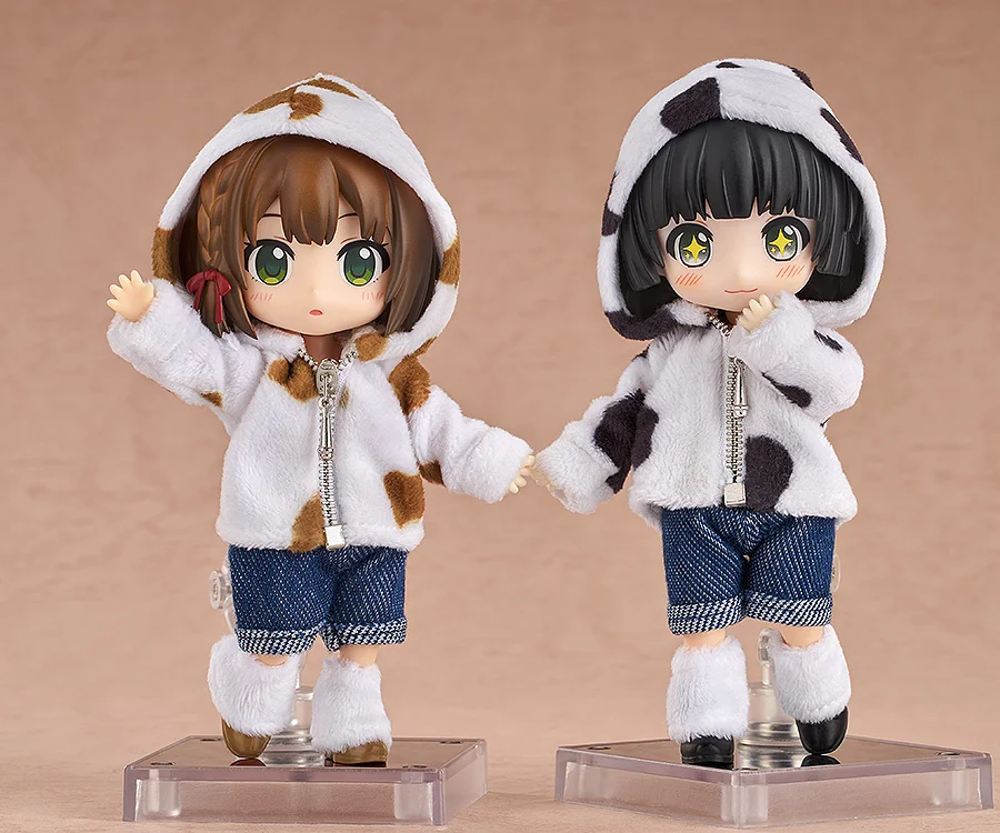 ねんどろいどどーる ねんどろいどどーる おようふくセット 動物パーカー ミルク/コーヒーミルク 画像 7