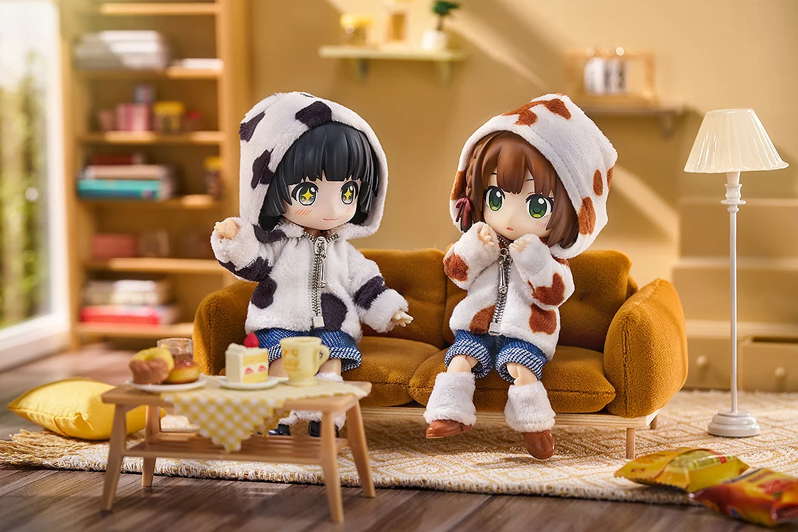 ねんどろいどどーる ねんどろいどどーる おようふくセット 動物パーカー ミルク/コーヒーミルク 画像 9