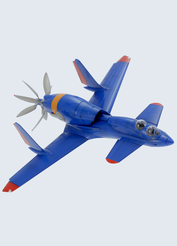 1/72 オネアミス王国 空軍戦闘機 第3スチラドゥ(複座型) プラモデル 『王立宇宙軍~オネアミスの翼~』より(再販) 画像 3