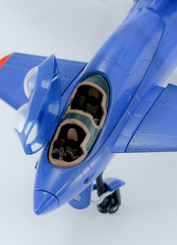 1/72 オネアミス王国 空軍戦闘機 第3スチラドゥ(複座型) プラモデル 『王立宇宙軍~オネアミスの翼~』より(再販) 画像 5