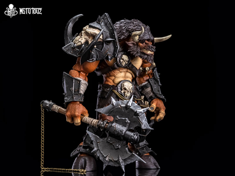 冒険者の世界 Tauren Warrior 1/10スケール可動フィギュア 画像 4