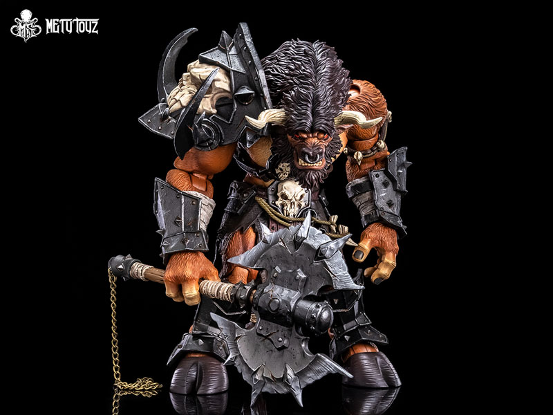 冒険者の世界 Tauren Warrior 1/10スケール可動フィギュア 画像 7