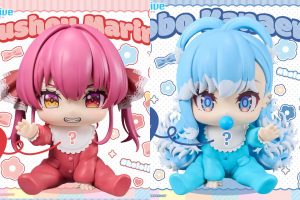 バンプレスト、『ホロライブ』の『宝鐘マリン』『こぼ・かなえる』がホロベイビーズ hololive IFシリーズでプライズフィギュア化！2026年5月登場予定