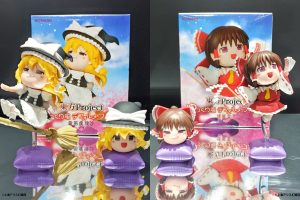 コナミプライズコレクション、『東方Project』の『霧雨魔理沙』と『博麗霊夢』がゆっくり風デフォルメフィギュア化！2025年11月第4週登場予定