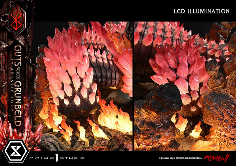 アルティメットジオラママスターライン ベルセルク ガッツ VS グルンベルド(使徒形態) 画像 2