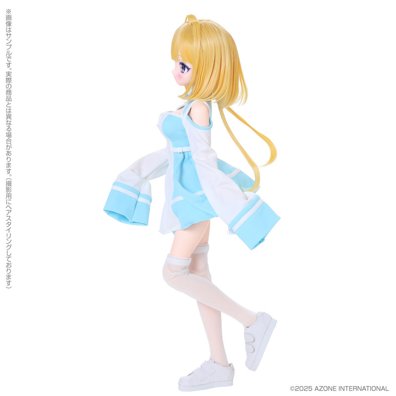 Poe-Poe &times; Iris Collect petit こもも～かぷっと中華まんガール！～(Angelic Blue ver.) 完成品ドール 画像 6