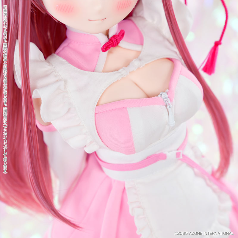 Poe-Poe &times; Iris Collect petit こもも～かぷっと中華まんガール！～(Lovely Pink ver.) 完成品ドール 画像 10