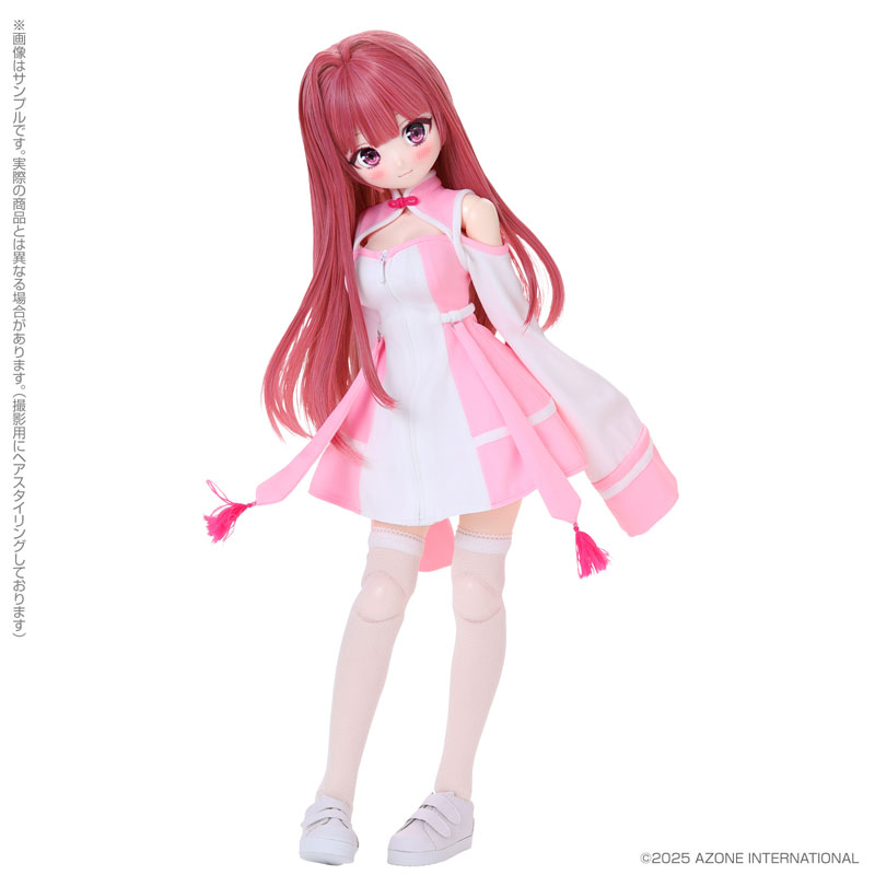 Poe-Poe &times; Iris Collect petit こもも～かぷっと中華まんガール！～(Lovely Pink ver.) 完成品ドール 画像 5