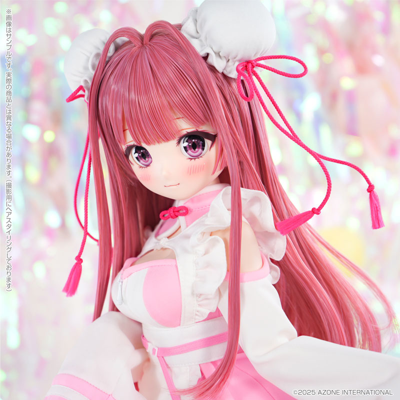 Poe-Poe &times; Iris Collect petit こもも～かぷっと中華まんガール！～(Lovely Pink ver.) 完成品ドール 画像 7