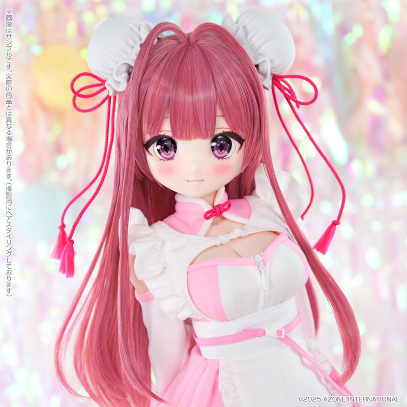 Poe-Poe &times; Iris Collect petit こもも～かぷっと中華まんガール！～(Lovely Pink ver.) 完成品ドール 画像 8