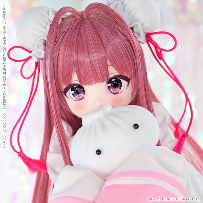 Poe-Poe &times; Iris Collect petit こもも～かぷっと中華まんガール！～(Lovely Pink ver.) 完成品ドール 画像 9