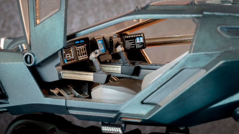 映画『ブレードランナー2049』 K’s Spinner 1/32 プラモデル 画像 6